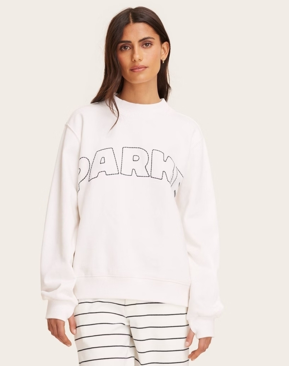 PARKE x Target White Crewneck 🤍 Xxs/xs Limited Drop NWT